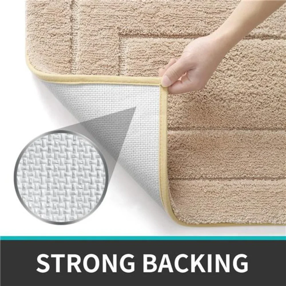 Bathroom Rug Mat, Extra Soft Absorbent Premium Bath Rug, Non-Slip Comfortable